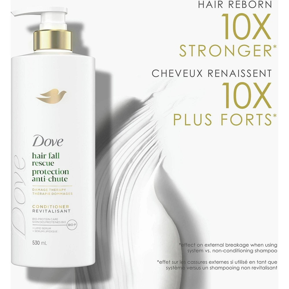 Dove Hair Fall Rescue Conditioner for Fragile Hair,  with Liquid Bio-Protein Care, 530 ML