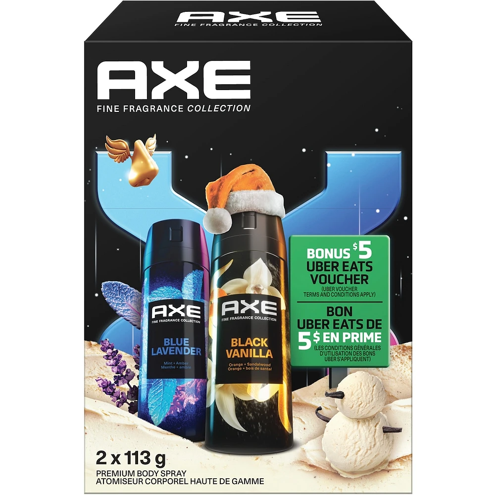 AXE  Premium Body Spray for Men Gift Pack (2)
