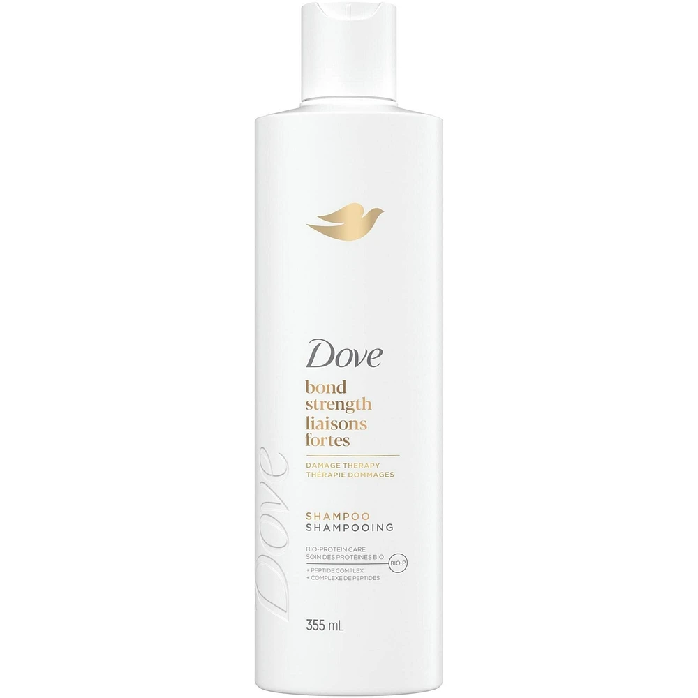 Dove Bond Strength Shampoo  for Chemically Treated Hair,  with Liquid Bio-Protein Care technology, 355 ML