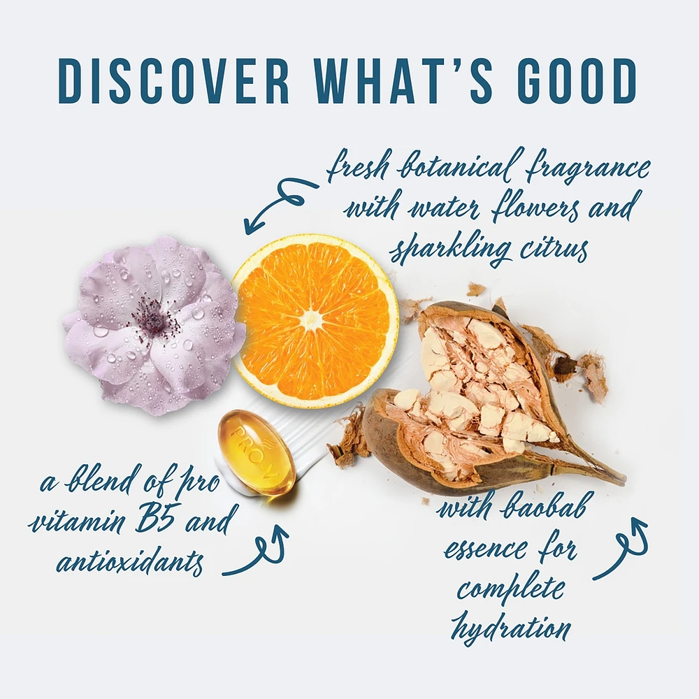 NUTRIENT BLENDS Hydrating Glow SULFATE FREE CONDITIONER With Baobab Essence, 400 mL