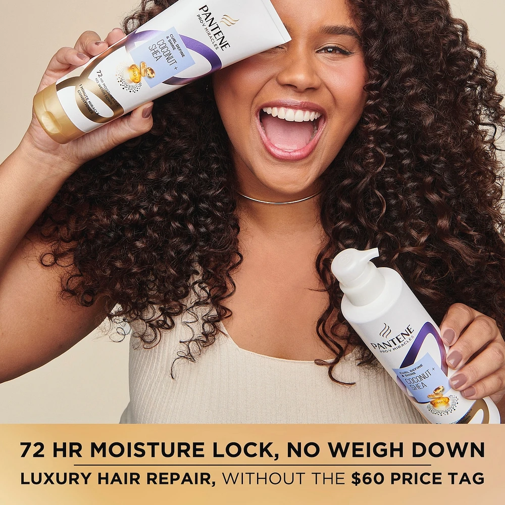 Pro-V Miracles Curl Define & Shine Coconut + Shea Sulfate-Free Shampoo