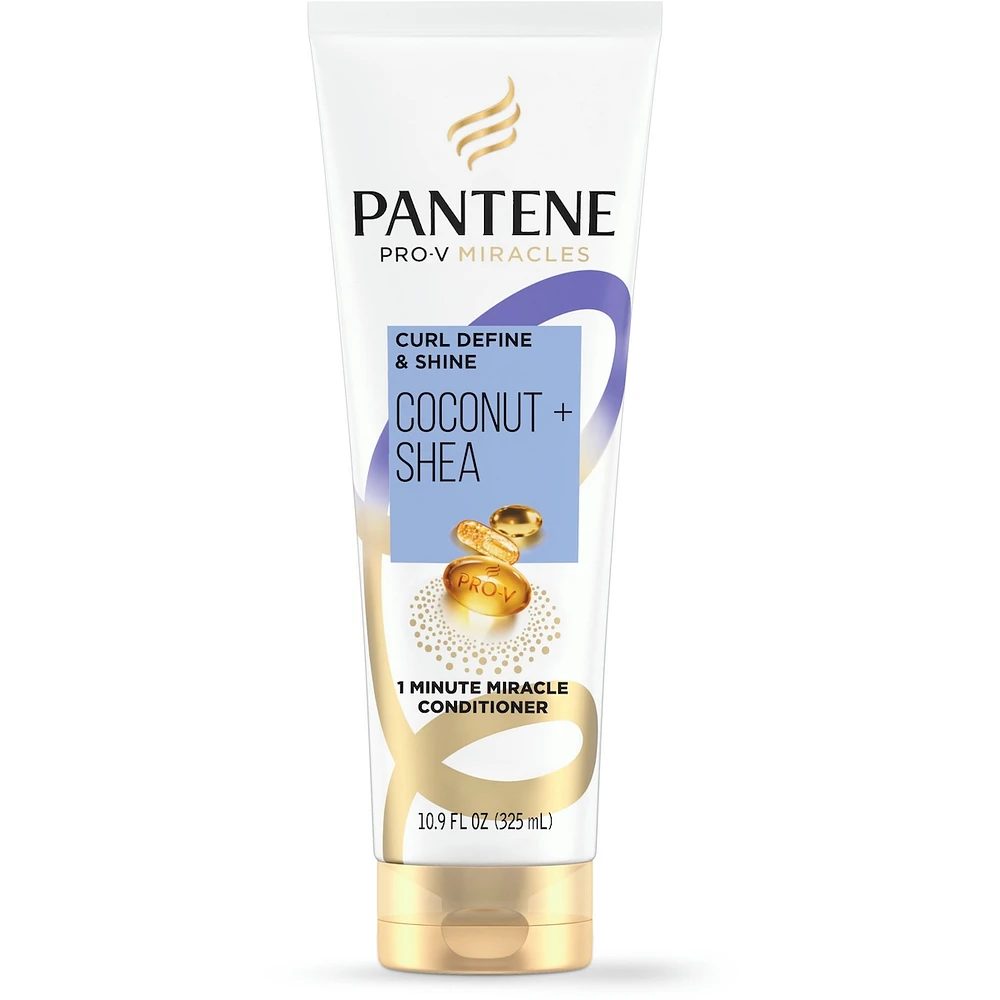 Revitalisant Pro-V Miracles Définition des boucles et éclat Noix de coco + karité 1Minute Miracle