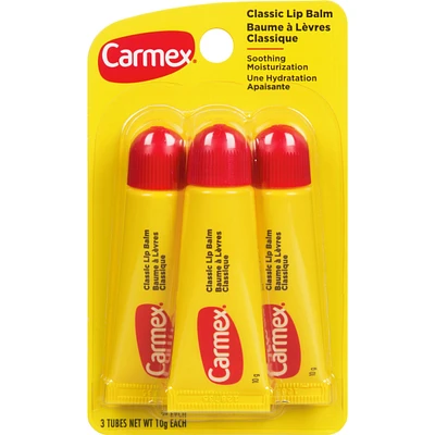 Classic Lip Balm - 3 Squeeze Tubes x 10g