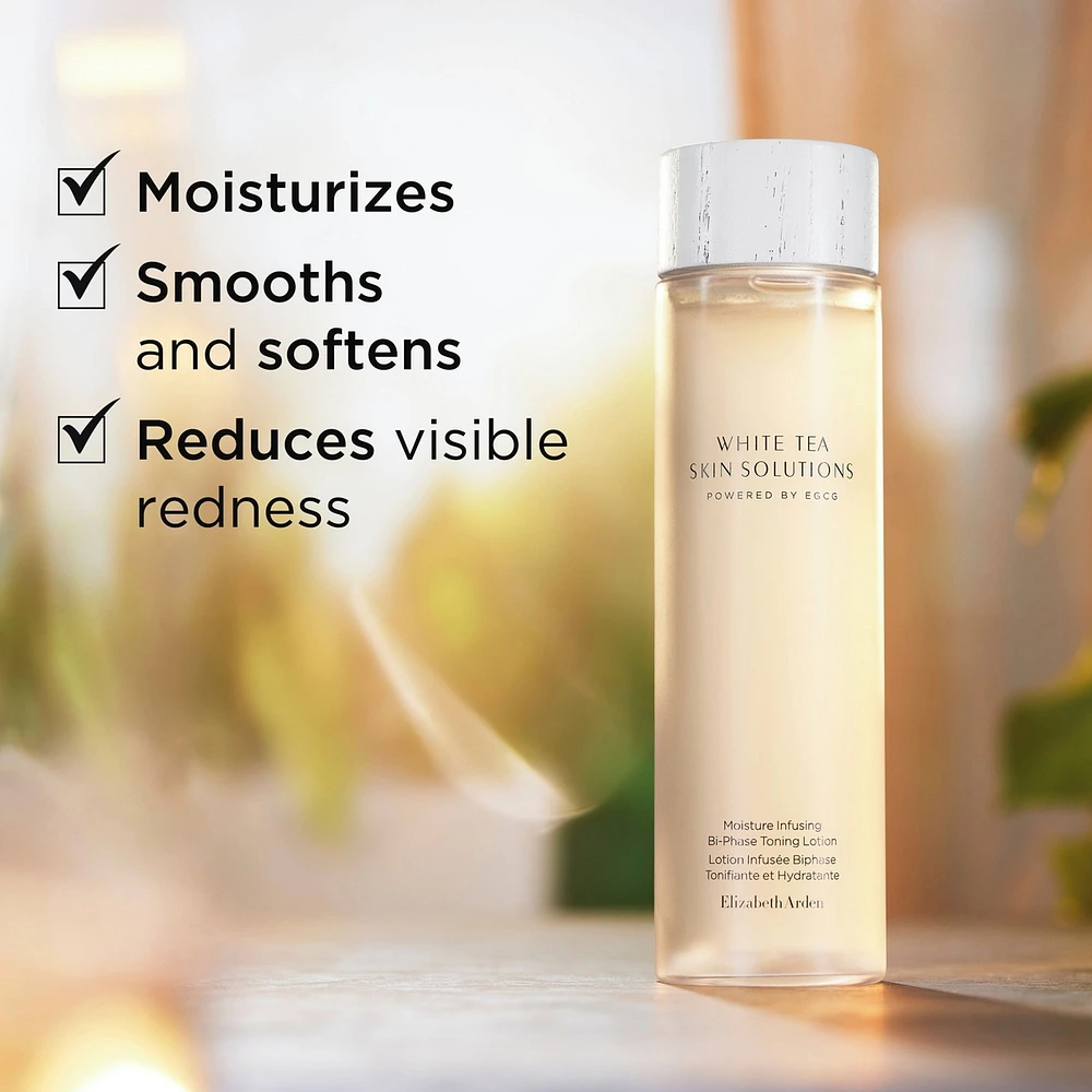 White Tea Skin Solutions Lotion Infusée Biphase Tonifiante et Hydratante