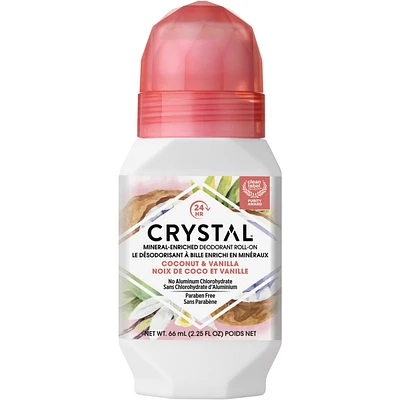 Mineral-Enriched Deodorant Roll-On Coconut & Vanilla