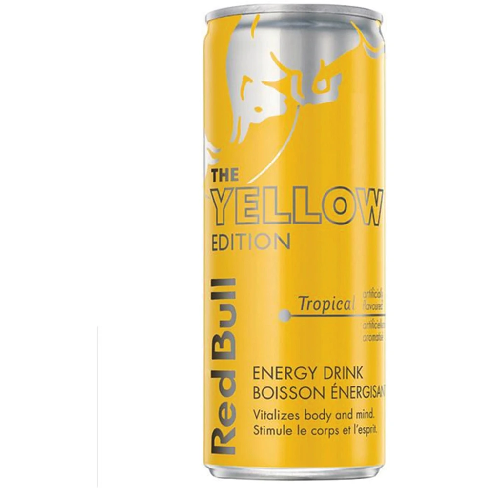 Boisson énergisante tropical