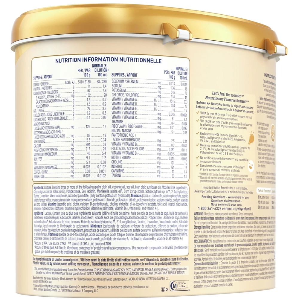 NeuroPro™, Baby Formula, 0-12 months