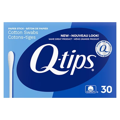 Q-tips Cotton Swabs 30 ct