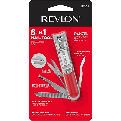 Outil à ongles 6-en-1