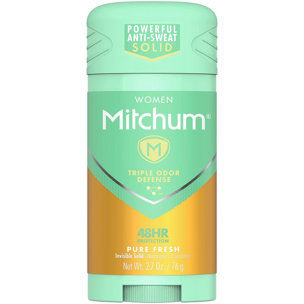 Mitchum Women Advanced Control Antiperspirant & Deodorant Invisible Solid Pure Fresh