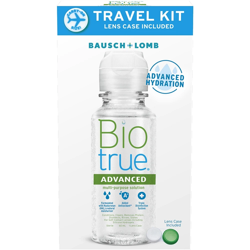 Solution polyvalente Biotrue Supérieure trousse de voyage