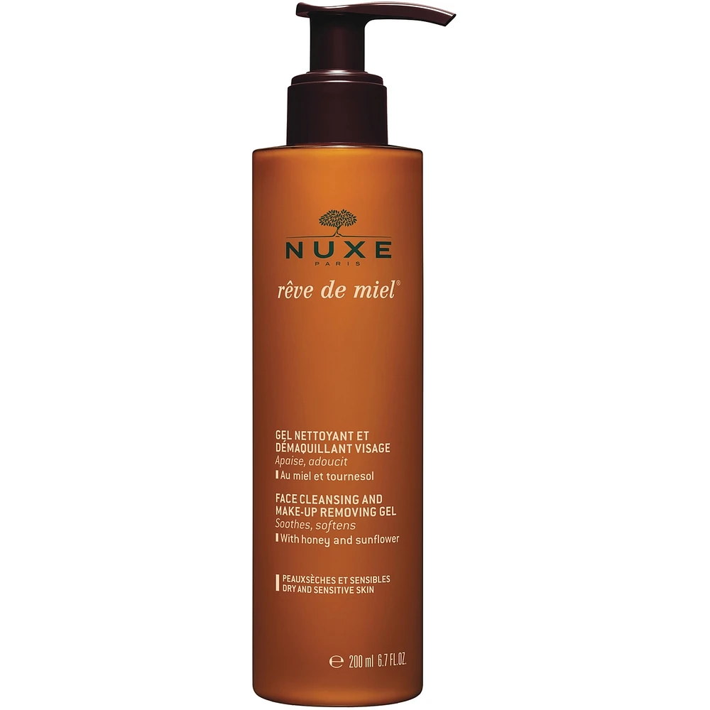 Gel nettoyant et démaquillant pour le visage