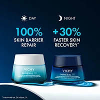 Vichy MINÉRAL 89 Moisture Recovery Night Cream – Hydrating Night Cream with Pure Melatonin & Hyaluronic Acid