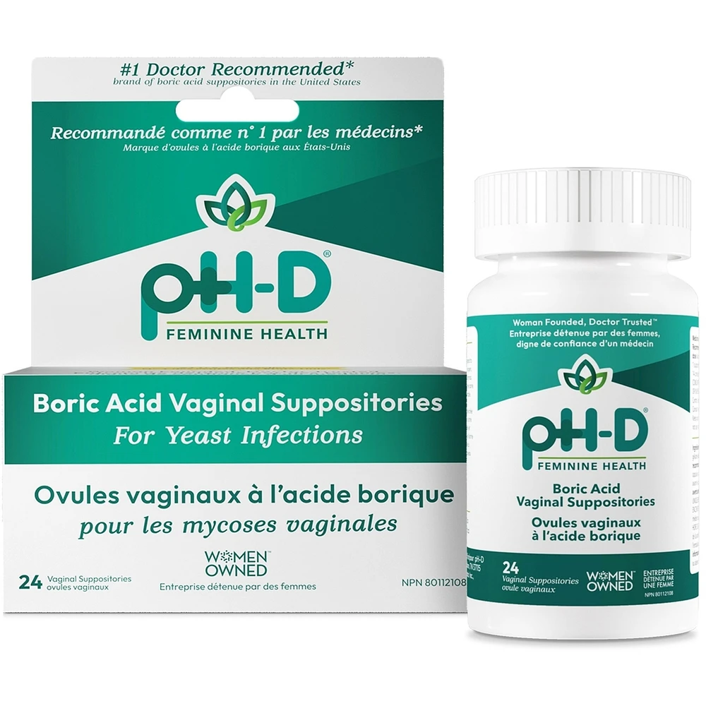 Boric Acid Vaginal Suppositories