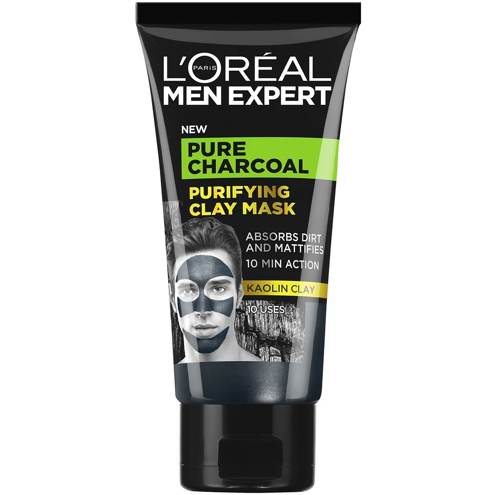 Pure Charcoal Masque Purifiant avec Argile Kaolin