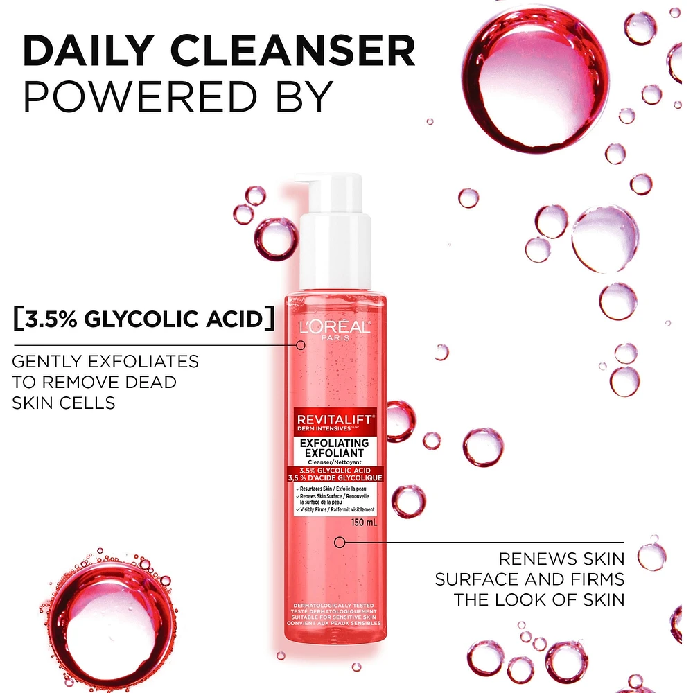 Exfoliating Face Cleanser with Glycolic Acid