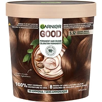 GOOD, Permanent Hair Dye, 100% Grey Coverage, No Ammonia