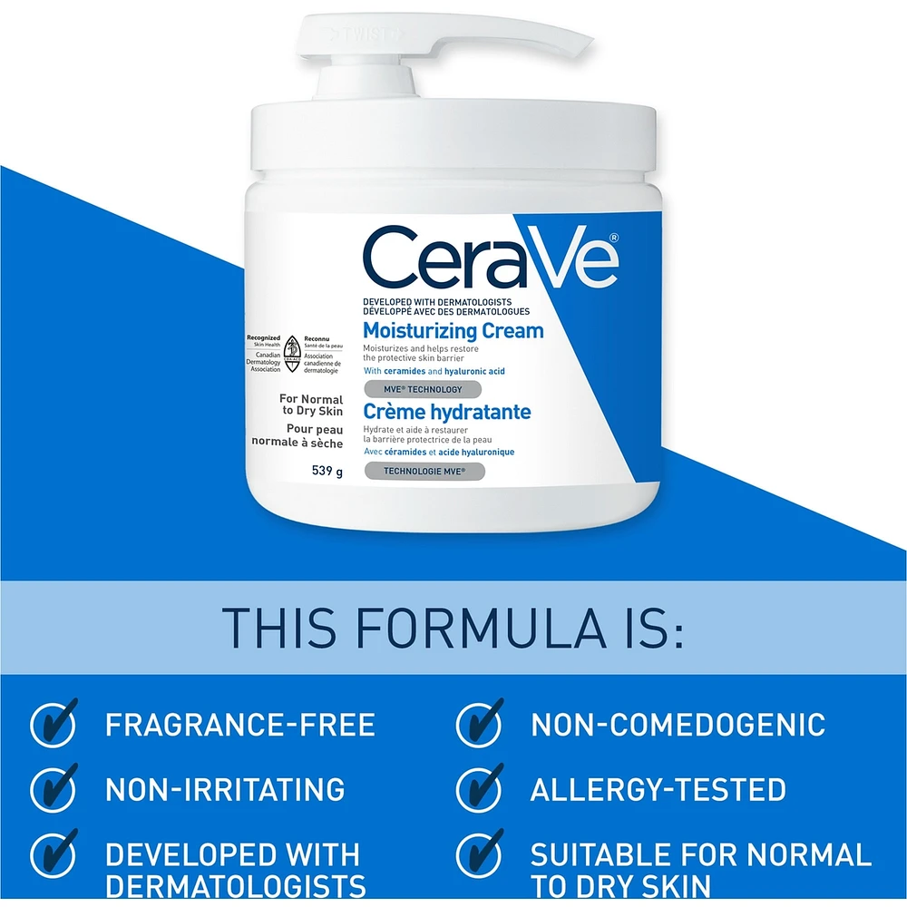 Crème hydratante pour peau normale à sèche