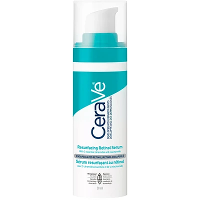 Sérum visage au rétinol resurfaçant avec niacinamide