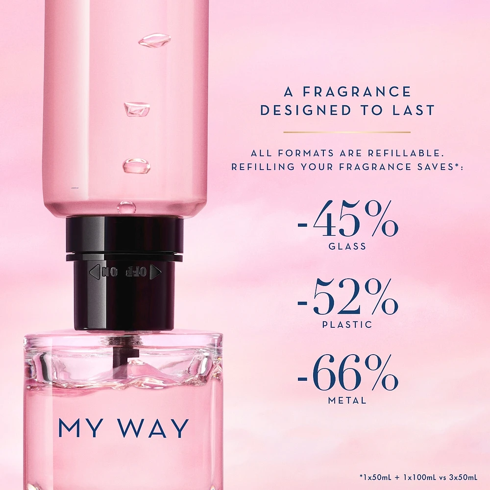 MY WAY Eau de Parfum, Parfum Floral Pour Femmes