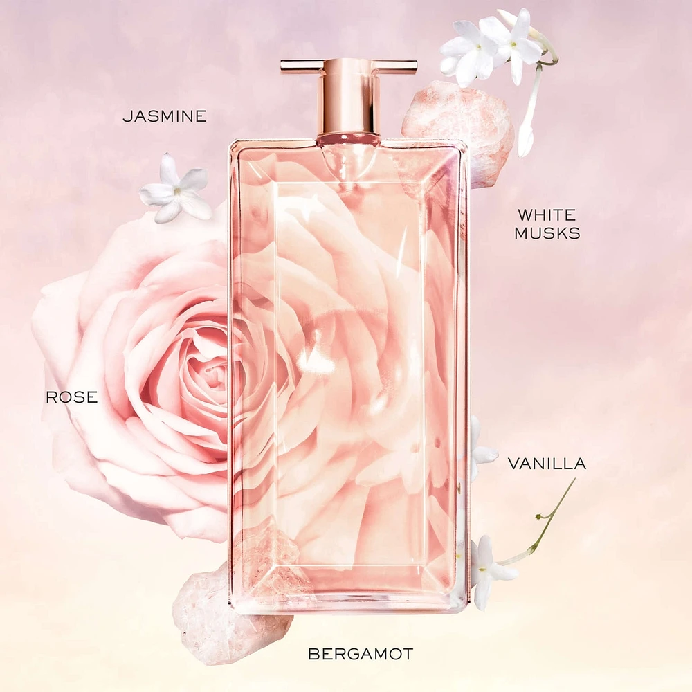 Idôle Eau de Parfum Refill, Long Lasting Floral Fragrance for Women