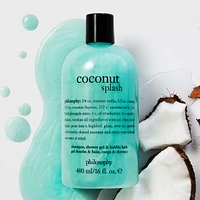 melon daiquiri shampoo, shower gel & bubble bath for women, cleanses, conditions, softens skin & hair