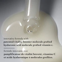 dose of wisdom™ sérum réactivant pour une peau rebondie hydratée et soutenue grace au collagène, enrichi en oxygène, vitamine C acide hyaluronique