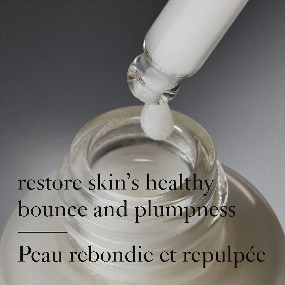 dose of wisdom™ sérum réactivant pour une peau rebondie hydratée et soutenue grace au collagène, enrichi en oxygène, vitamine C acide hyaluronique