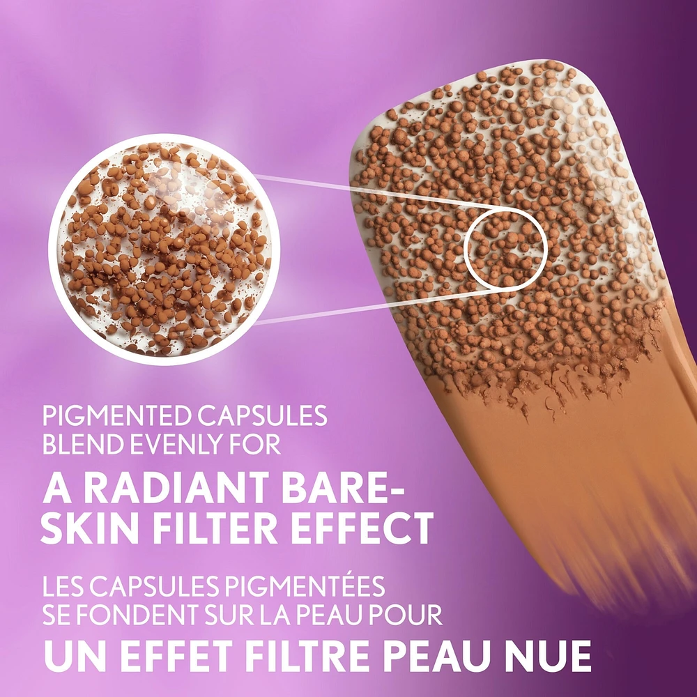 Simply Ageless Skin Perfector Essence Foundation, Sheer Tinted Perfector, Skincare Makeup Hybrid, Radiant Finish, Skin-Like Vegan Formula