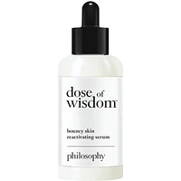 dose of wisdom™ sérum réactivant pour une peau rebondie hydratée et soutenue grace au collagène, enrichi en oxygène, vitamine C acide hyaluronique