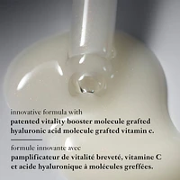 dose of wisdom™ sérum réactivant pour une peau rebondie hydratée et soutenue grace au collagène, enrichi en oxygène, vitamine C acide hyaluronique