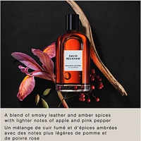 Eau de Parfum pour homme Exquisite Leather, fraîche et aromatique, parfum longue tenue