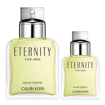 Coffret-cadeau d’eau de toilette Eternity pour hommes