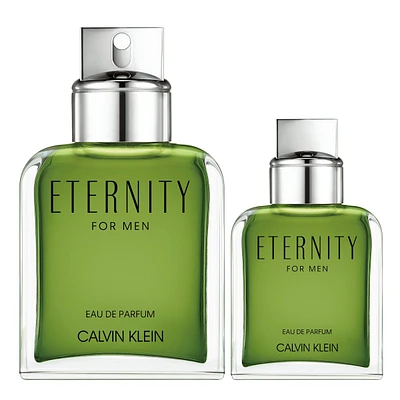 Coffret-cadeau d’eau de toilette Eternity Aqua pour hommes, 2 pièces