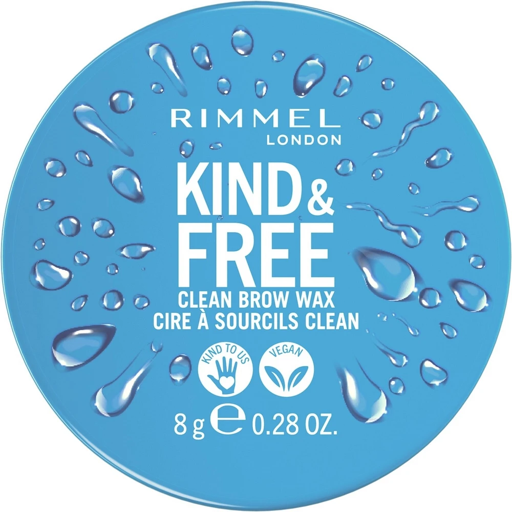 Cire à sourcils Kind & Free, facile à appliquer, tenue longue durée, ne s’effrite pas, sans résidus, sourcils relevés