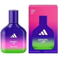 Eau de Parfum unisexe adidas Vibes Spark Up, énergisante et stimulante, parfum longue tenue, Orange Douce et Poivre Noir