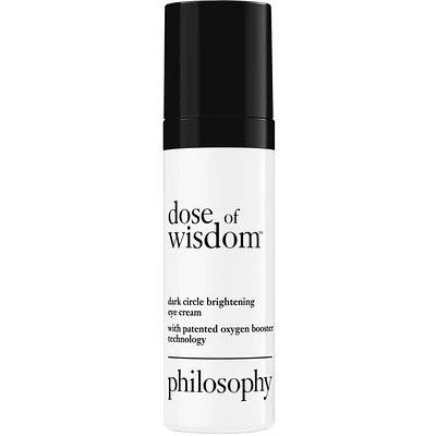 Crème contour des yeux illuminatrice et anti-cernes Dose of Wisdom à la Vitamine C et Acide Hyaluronique