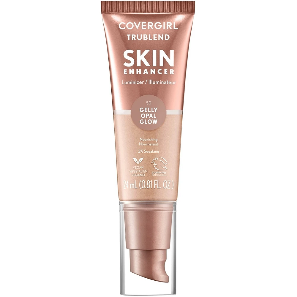 TruBlend Skin Enhancer, Luminizer, Healthy-Looking Glow, Flexible Coverage, Clean & Vegan, Water-Based Formula, For All Tones