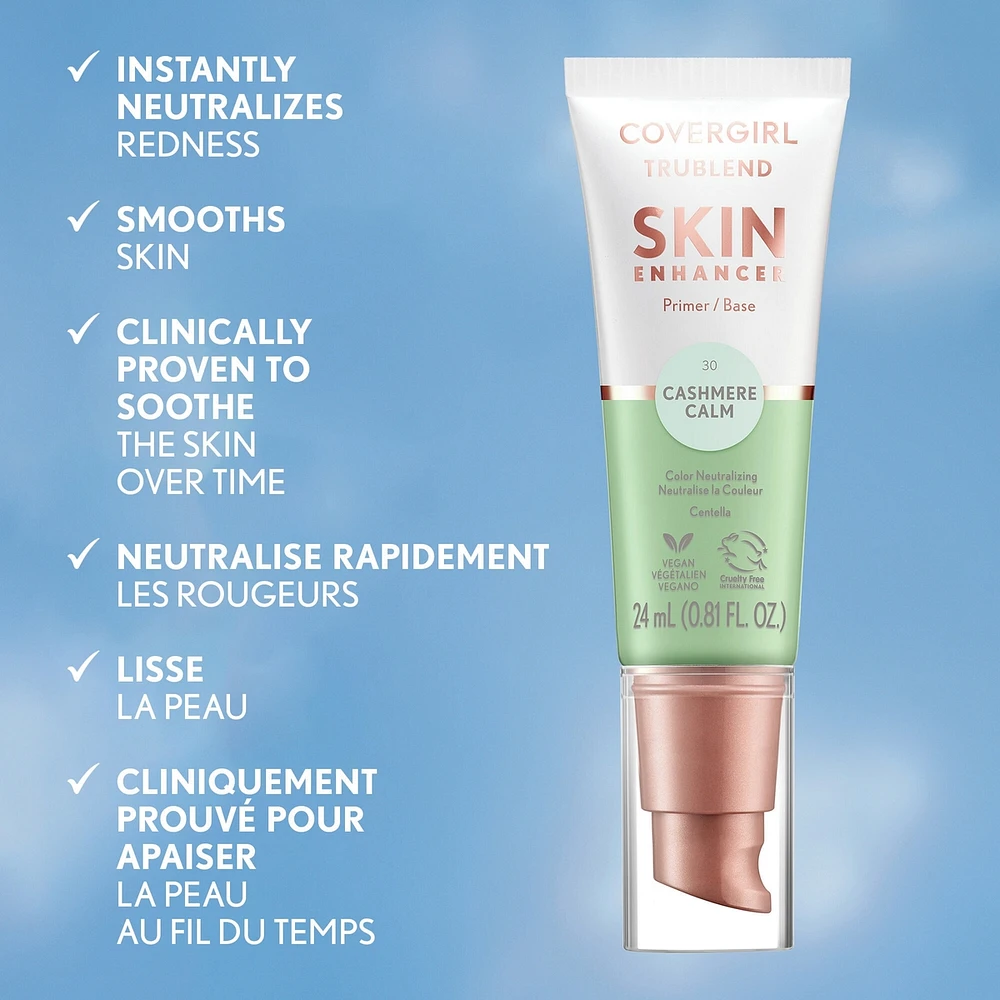 TruBlend Skin Enhancer, Primer, Plumps Dry Skin, Blurs Pores, Hydrating, Brightening, Lasts All Day