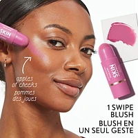 Trublend Skin Enhancer Balm Stick Blush Stick, Vegan Formula, Easy to Use, Glides on Effortlessly, Non-Greasy, Doesn't Crease