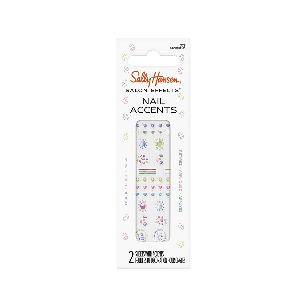 Salon Effects Nail Accents X Hershey's Cookies 'n' Creme Eggs, Easy to Apply, Non-Damaging Manicure, Over 40 Accents