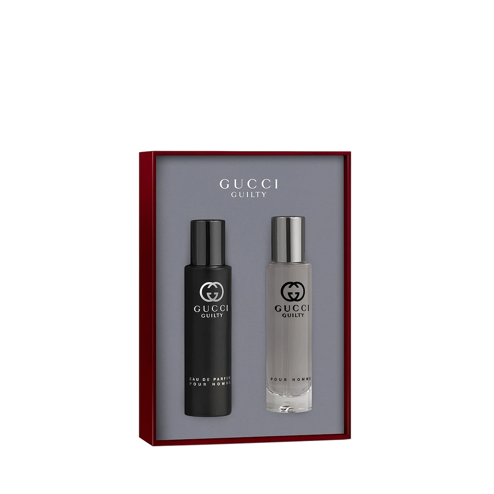 Coffret-cadeau d’eau de parfum et d’eau de toilette Guilty pour homme