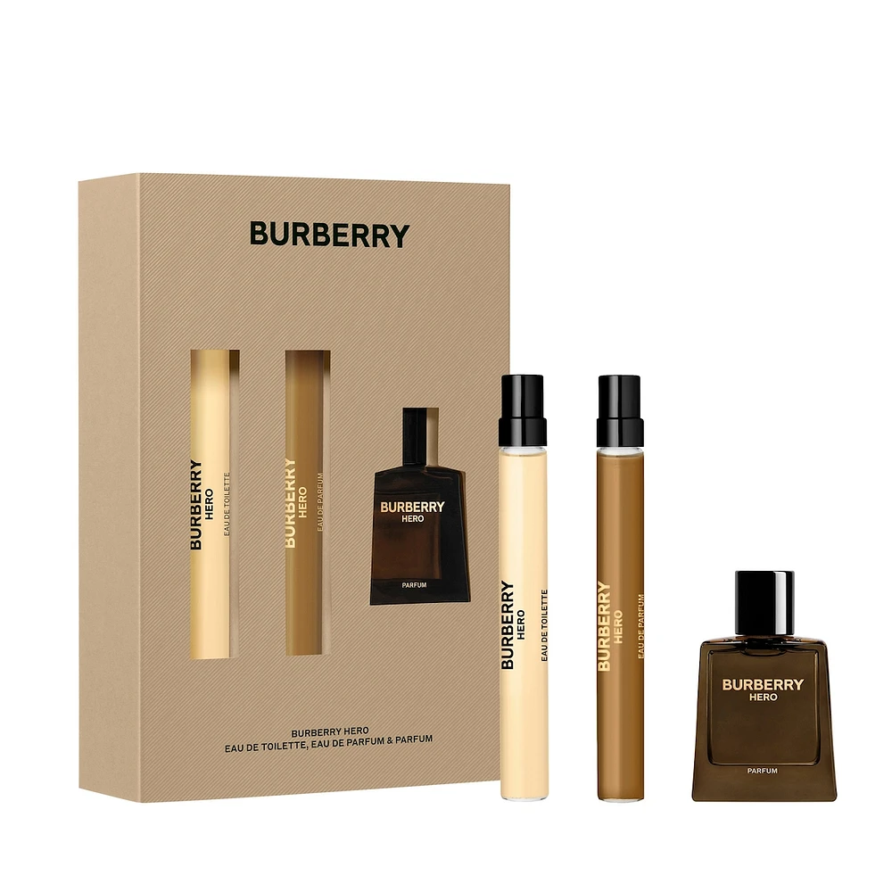 Coffret-cadeau Hero pour hommes, 3 pièces