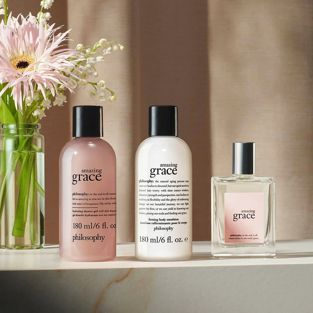 coffret-cadeau amazing grace, 3 pièces