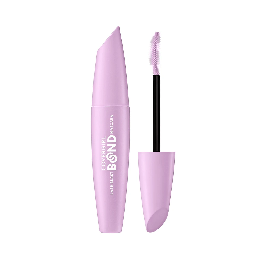 Mascara Lash Blast Bond Volume, Sans bavure, effritement, grumeaux
