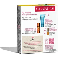 Healthy glow routine