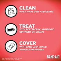 Flexible Fabric Adhesive Bandages, Extra Large