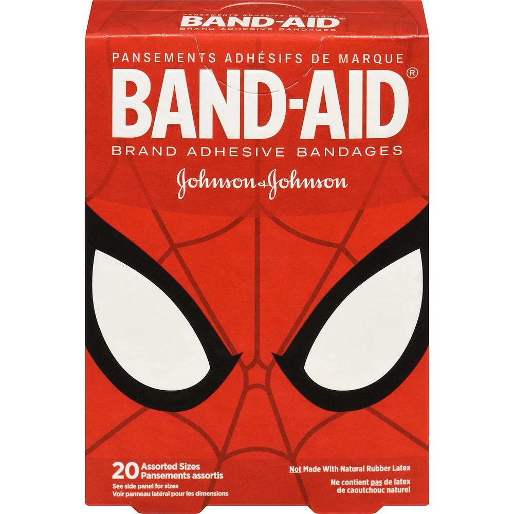 Pansements adhésifs pour enfants, Marvel Spiderman
