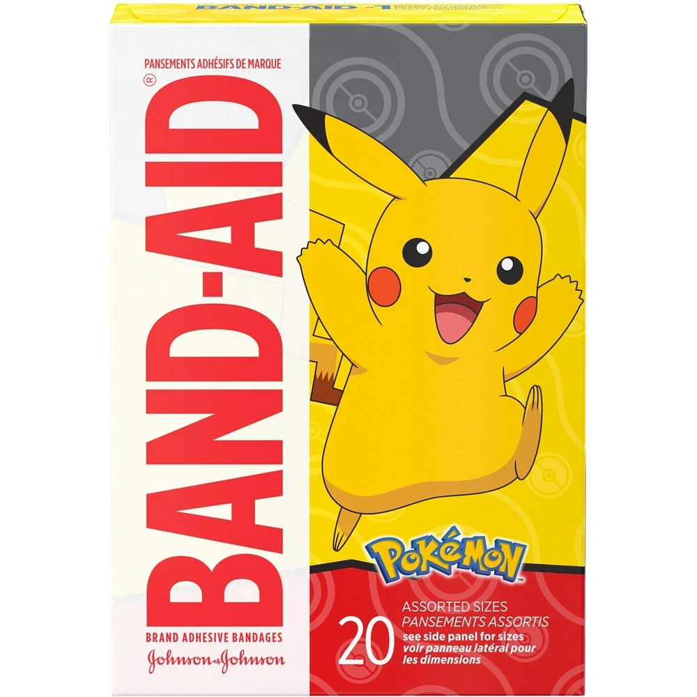 Adhesive Bandages for Kids, Pokémon