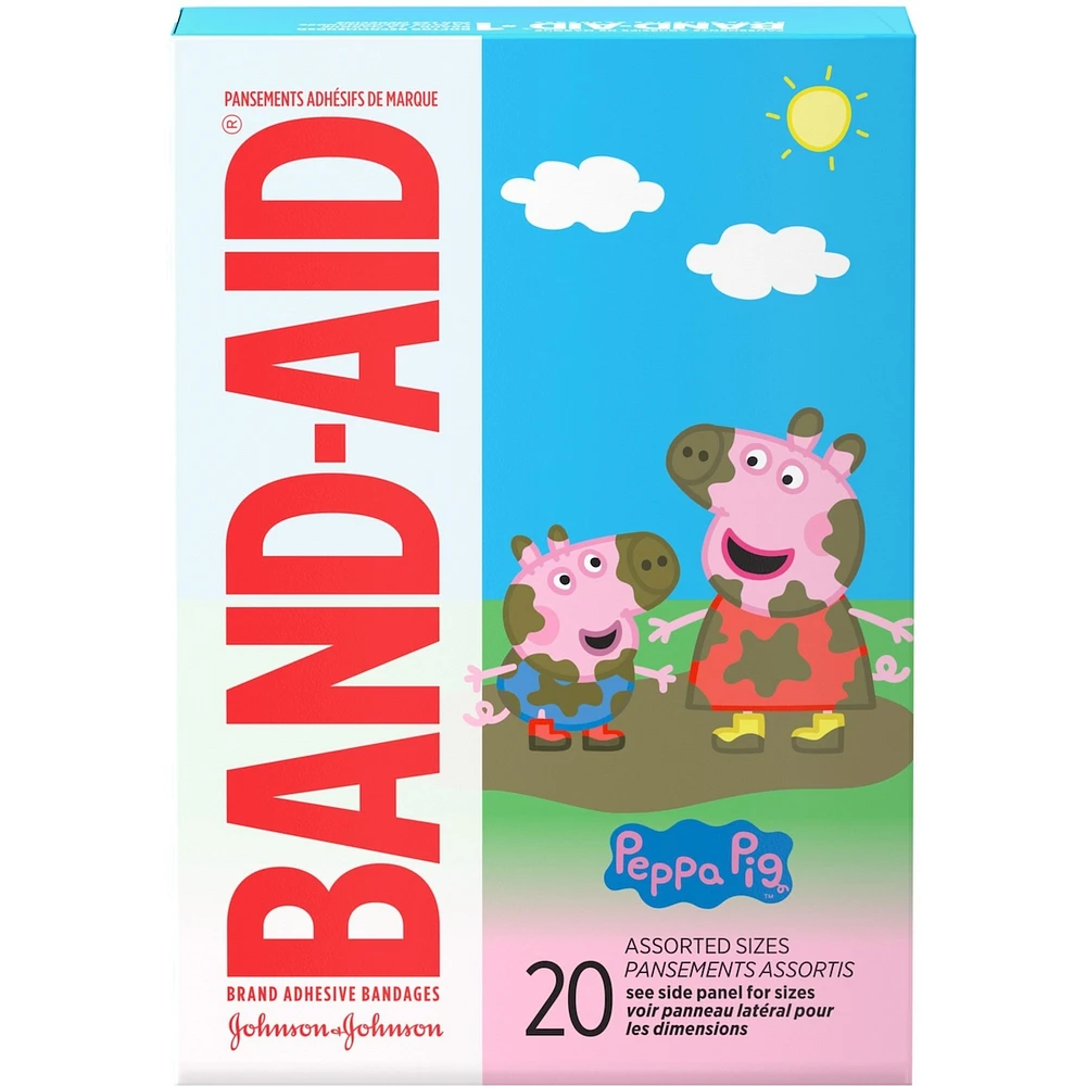 Pansements adhésifs pour enfants, Peppa Pig